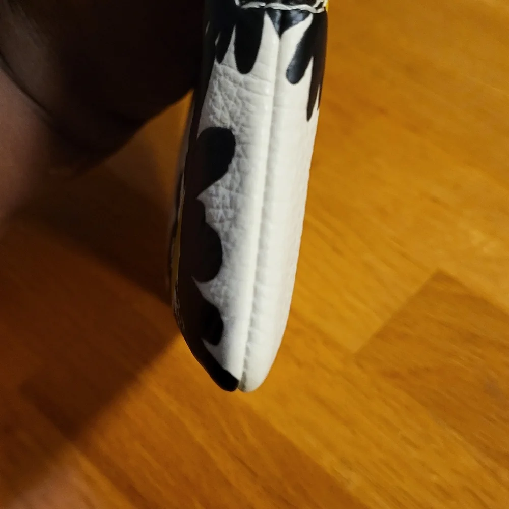Coach Corner Zip Wristlet With Floral Print - Picture 10 of 13